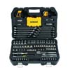 METRIC/SAE SOCKET WRENCH SET 142 PIECES 1/4 OR 3/8 IN 6 POINTS