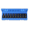 3/8 IN. DRIVE STANDARD LENGTH UNIVERSAL METRIC 6 POINT METRIC SOCKET SET 10 TO 19 MM