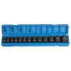 1/2 IN. DRIVE STANDARD LENGTH IMPACT 6 POINT SOCKET SET 7/16 TO 1-1/4 IN.
