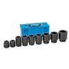 1 IN. DRIVE STANDARD & DEEP LENGTH IMPACT 6 POINT SOCKET SET