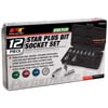 12PC STAR PLUS BIT SOCKET SET