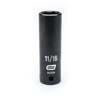 1/2 IN. DRIVE 6 POINT DEEP IMPACT SAE SOCKET 11/16 IN.