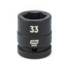 1 IN. DRIVE 6 POINT STANDARD IMPACT SAE SOCKET 2-3/4 IN.