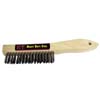 SHOE HANDLE BRUSH STAINLESS STEEL