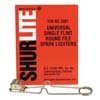 UNIVERSAL SINGLE FLINT ROUND SPARK LIGHTER SHURLITE
