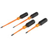 SLIM-TIP INSULATED SCREWDRIVER SET PHILLIPS CARBINET SQUARE 4-PIECE