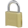 2 IN. WIDE RESETTABLE BRASS COMBINATION PADLOCK