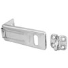 3-1/2 IN. Long Zinc Plated Hardened Steel Hasp with Hardened Steel Locking Eye