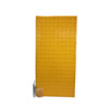 2 FT. X 5 FT. SURFACE APPLIED TACTILE DOME PANEL YELLOW 33538 WITH FASTENERS & ADHESIVE