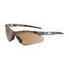 ANSER SEMI-RIMLESS SAFETY GLASSES WITH CAMOUFLAGE FRAME