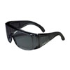 BLACK OVER THE GLASSES RIMLESS SAFETY GLASSES