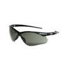 ANTI-FOG BLACK FRAME SMOKE MIRROR SAFETY GLASSES