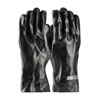 PVC DIPPED SAFETY GLOVES WITH INTERLOCK LINER AND SMOOTH FINISH - 12 IN.