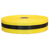 YELLOW 2 IN. X 150 FT. WOVEN BARRICADE TAPE