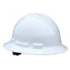 FULL BRIM HARD HAT W/ 6 POINT PINLOCK RATCHET SUSPENSION