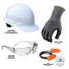 ECONOMY SAFETY STARTER KIT WITH LARGE GLOVES