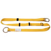 ADJUSTABLE CROSS ARM STRAP WITH WEB O-RING AND D-RING