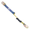 LANYARD 3 FT. SHOCK ABSORBER SMALL HOOKS SINGLE LEG