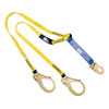 LANYARD 6 FT. SHOCK ABSORBER REBAR HOOKS DOUBLE LEG