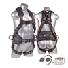 SMALL TO MEDIUM KAPTURE EPIC+ 5-POINT PADDED DORSAL D-RING 2 SIDED D-RINGS QC CHEST TB LEGS WITH REMOVALBLE TOOL BELT FULL BODY HARNESS ANSI