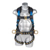 X-LARGE TO 2X-LARGE KAPTURE ESSENTIAL+ 5-POINT FBH WITH BACK PAD TB WAIST BELT AND LEGS 3 D-RINGS FULL BODY HARNESS ANSI