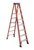 8 FT. STEP LADDER 375 LB FIBERGLASS LL TYPE 1AA RATED