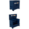 60 L X 31.34 D X 49.5 H IN. BLUE  JOBSITE PIANO BOX CHEST