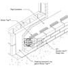 1 IN. MORTAR TRAP 100 FT. PER BOX