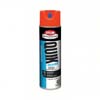 20 OZ.TEMPORARY FLUORESCENT SAFETY RED INVERTED MARKING PAINT