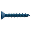 ULTRACON+ PHILLIPS FLAT HEAD BLUE CONCRETE SCREW ANCHOR 100 BOX (MULTIPLE SIZES AVAILABLE)