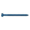ULTRACON+ HEX WASHER HEAD BLUE CONCRETE SCREW ANCHOR 100 BOX (MULTIPLE SIZES AVAILABLE)