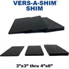2 X 4 IN. VERS-A-SHIM PLASTIC SHIMS (MULTIPLE OPTIONS AVAILABLE)