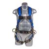HARNESS 5PT PADDED QCB CHEST GROMMET LEG 3 D-RING POSITION BELT (MULTIPLE SIZES AVAILABLE)